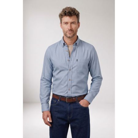 dino long sleeve button down  61 light BLUE