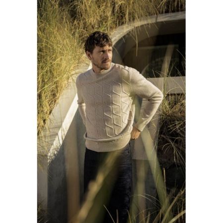 ivrea cable knit mock neck 81 shell