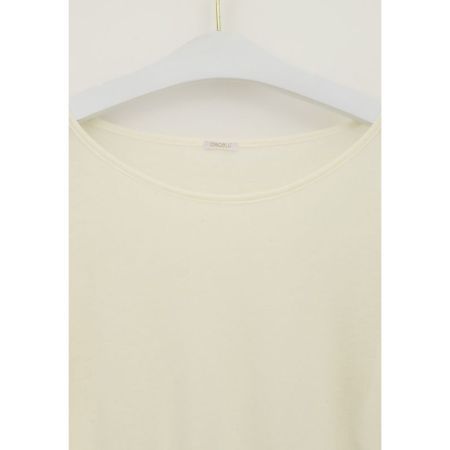 PERFECT LINE CASHMERE-T-SHIRT  1502 IVORY
