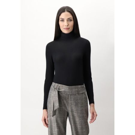 PERFECT LINE CASHMERE-TURTLE  9999  BLACK