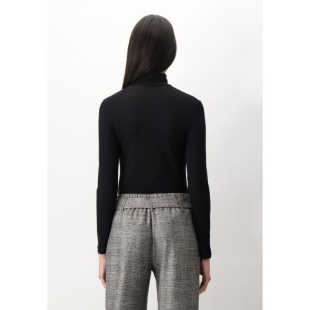PERFECT LINE CASHMERE-TURTLE  9999  BLACK