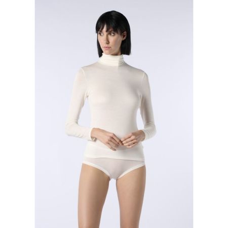 PERFECT LINE CASHMERE-TURTLE 1502 IVORY