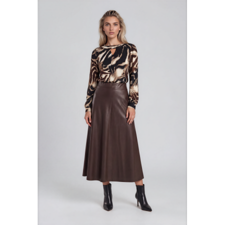 SKIRT BROWN