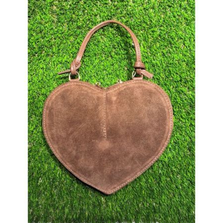LEDEREN SCHOUDERTAS SUEDE BROWN