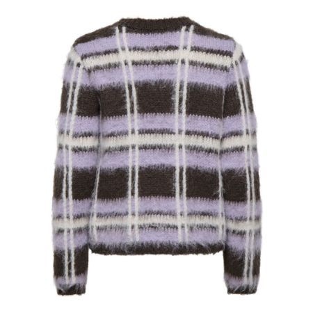 JDYSHERIDAN L/S ON CHECK PULLO 237395001 Choco