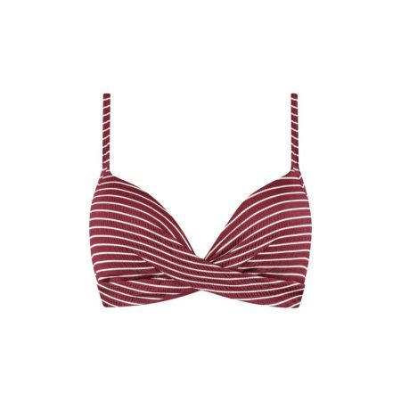  452 BURGUNDY STRIPE