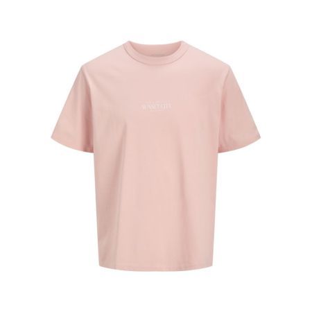 JJCABE TEE SS CREW NECK JNR 177319 Peach Me