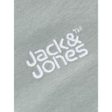 JJECOLTON TEE SS CREW NECK SN 176695 Slate Gr