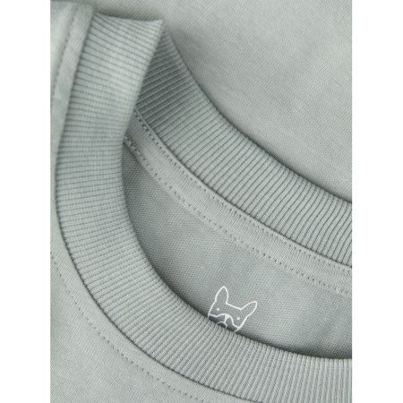 JJECOLTON TEE SS CREW NECK SN 176695 Slate Gr
