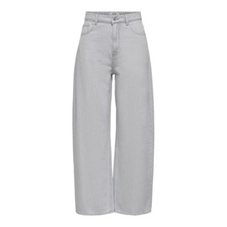JDYARABELL HW CURVED LEG JEANS 179689 Light Gr