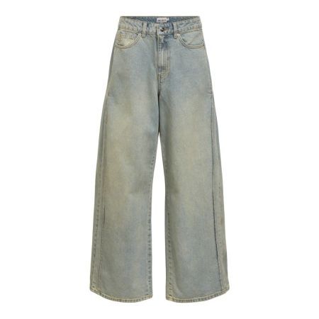 OBJKALLY MW WIDE JEANS 149 178832 Light Bl
