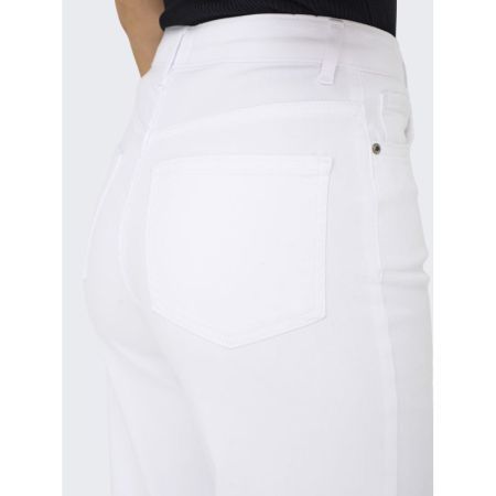ONLMADISON BLUSH HW WIDE DNM C 177991 White