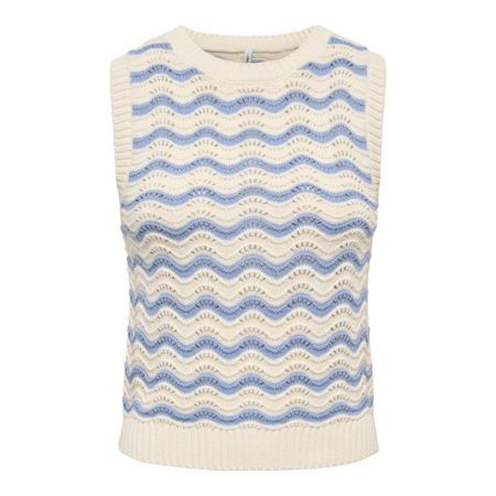ONLASTRID SL WAVE O-NECK TOP C 180083002 Birch