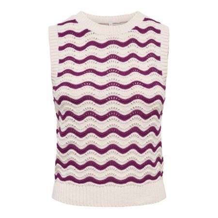 ONLASTRID SL WAVE O-NECK TOP C 180083001 Birch