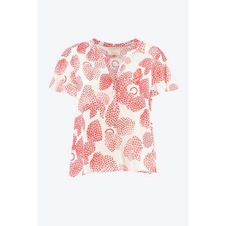 54 corail/blanc