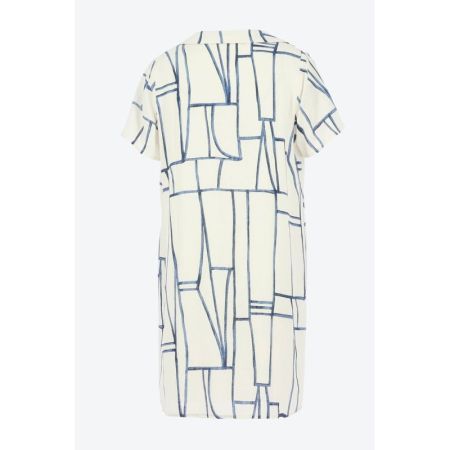  1 ecru/indigo