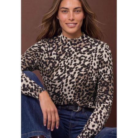 A304156 LEO TURTLE SWEATER 37874 black cof