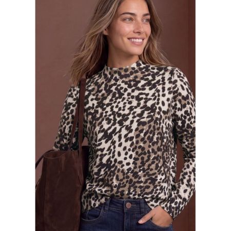 A304156 LEO TURTLE SWEATER 37874 black cof