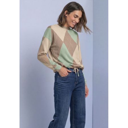 A326070 LTD QR PRINTED SOFT SH 38100 eucalyptu