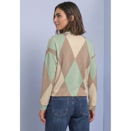A326070 LTD QR PRINTED SOFT SH 38100 eucalyptu