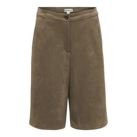 ONLSTINA FAUX SUEDE BERMUDA SH 207651 Bronze B