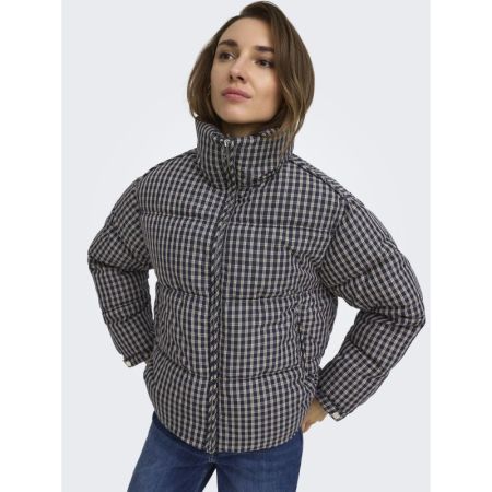 ONLSERENA CHECK PUFFER JACKET 199110001 Chipm