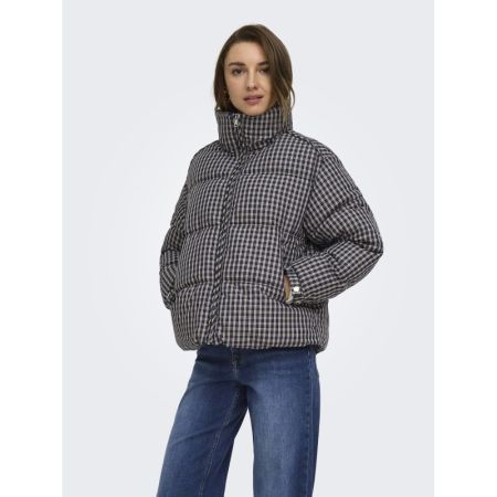 ONLSERENA CHECK PUFFER JACKET 199110001 Chipm