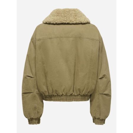 ONLLYNN OVERSIZED BOMBER JACKE 192598 Coffee L