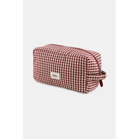 KIRILOVE bordeaux ruitje