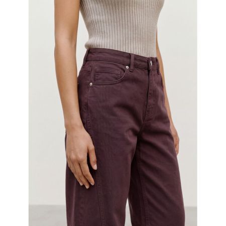 VMLUNA MR BARREL JEANS EXP 297957 Chocolat