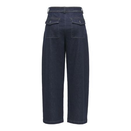 ONLCLAIR MW BARREL JEANS DNM G 177938001 Dark